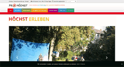 Desktop Screenshot of pro-hoechst.de